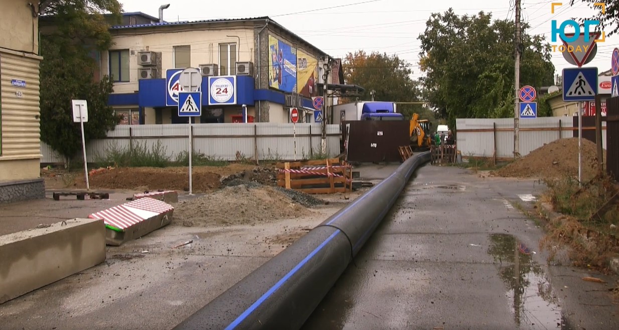 Мэр Измаила Андрей Абрамченко о ремонте магистрального коллектора на улице Савицкого