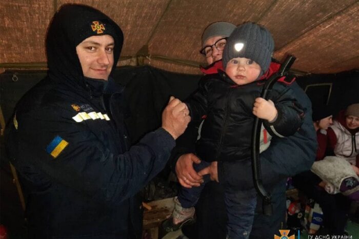 в пункте пропуска