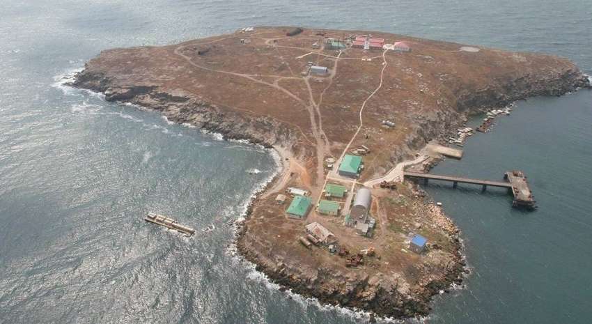 острова Зміїний